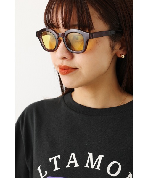 RODEO CROWNS WIDE BOWL（ロデオクラウンズワイドボウル）の「BOLD LINE EYEWEAR（サングラス・レディース・ベージュ/ブラウン/ブラック・FREE）」の19枚目の写真