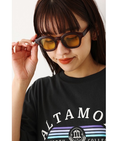 RODEO CROWNS WIDE BOWL（ロデオクラウンズワイドボウル）の「BOLD LINE EYEWEAR（サングラス・レディース・ベージュ/ブラウン/ブラック・FREE）」の20枚目の写真