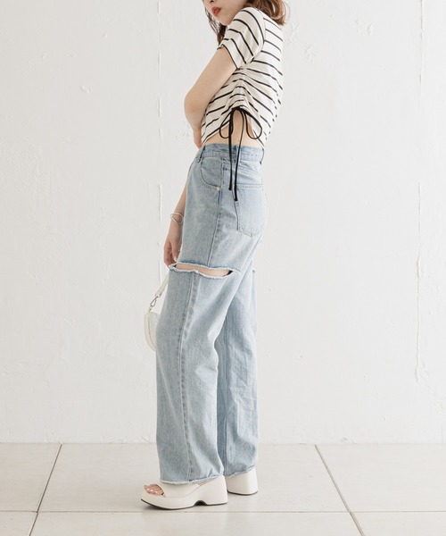 Chico(チコ)の「ラウンドプラットフォームサンダル(サンダル・レディース・アイボリー/ブラック/イエロー・SMALL/MEDIUM/LARGE)」の9枚目の写真