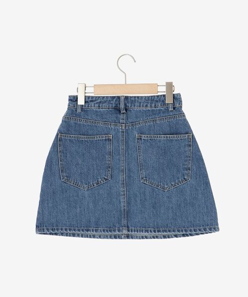 MAJESTIC LEGON(マジェスティックレゴン)の「ハイウエストデニムミニスカート(デニムスカート・レディース・ネイビー/ブルー・SMALL/MEDIUM)」の20枚目の写真