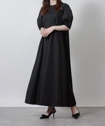 ランタン袖ラグランワンピース