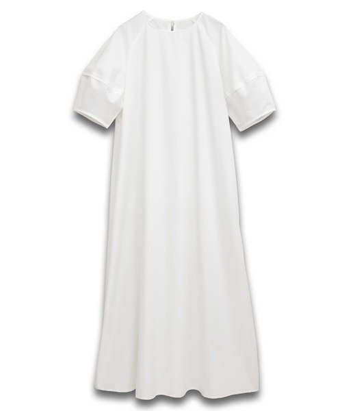 Social GIRL（ソーシャルガール）の「ランタン袖ラグランワンピース（ワンピース・レディース・ブラック系その他/ブルー/イエロー/ベージュ/ホワイト系その他/オフホワイト/ブラック・M）」の21枚目の写真