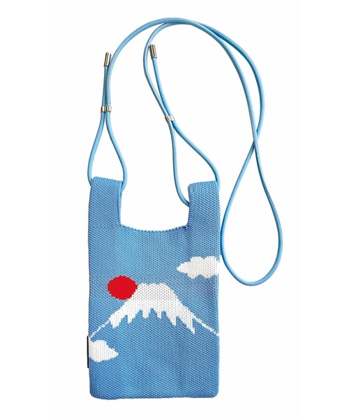 ROOTOTE(ルートート)の「ルートート/富士山 CJ.ベビールー.knit.Fuji-A(ショルダーバッグ・レディース・サックスブルー/ブルー・FREE)」の10枚目の写真