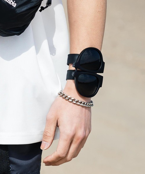 Rocky Monroe（ロッキーモンロー）の「スナップハンド UVカット 折りたたみサングラス（サングラス・メンズ・レッド系その他/ホワイト系その他/レッド/ホワイト/グリーン/ピンク/ブルー系その他/グリーン系その他/オレンジ/オレンジ系その他/ブルー/ピンク系その他/ブラック・FREE）」の20枚目の写真