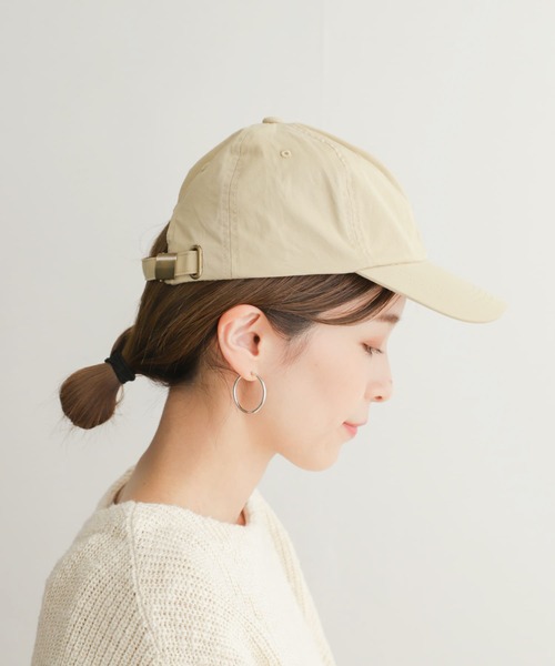 URBAN RESEARCH DOORS（アーバンリサーチドアーズ）の「ツイルキャップ（キャップ・レディース・ベージュ/オフホワイト/ブラック・ONE）」の10枚目の写真