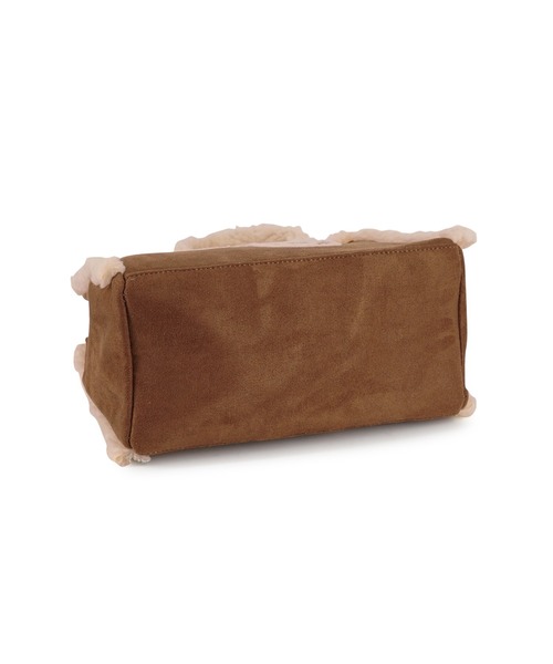 GYDA（ジェイダ）の「GYDA(ジェイダ)2WAYフェイクムートンバッグ / ショルダーバッグ GY-B151（トートバッグ・レディース・ブラウン/ベージュ/ブラック・FREE）」の17枚目の写真