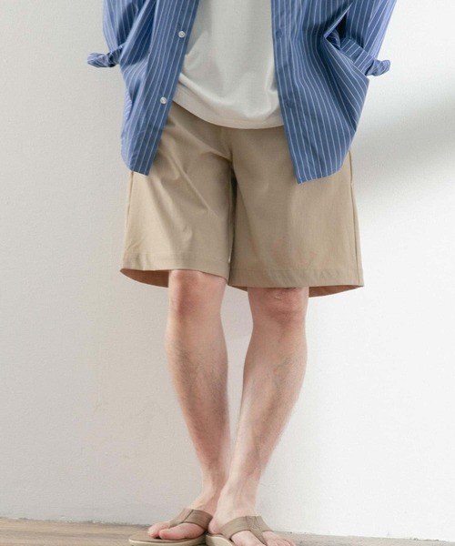 ITEMS URBANRESEARCH（アイテムズ アーバンリサーチ）の「『撥水』『UVカット』4wayストレッチ ナイロンショートパンツ（その他パンツ・メンズ・ベージュ/グリーン/ブラック・MEDIUM/LARGE）」の8枚目の写真