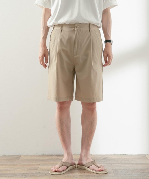 ITEMS URBANRESEARCH（アイテムズ アーバンリサーチ）の「『撥水』『UVカット』4wayストレッチ ナイロンショートパンツ（その他パンツ・メンズ・ベージュ/グリーン/ブラック・MEDIUM/LARGE）」の21枚目の写真