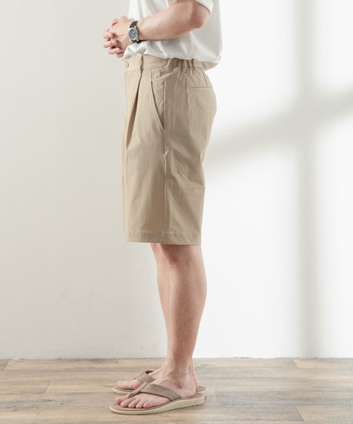 ITEMS URBANRESEARCH（アイテムズ アーバンリサーチ）の「『撥水』『UVカット』4wayストレッチ ナイロンショートパンツ（その他パンツ・メンズ・ベージュ/グリーン/ブラック・MEDIUM/LARGE）」の22枚目の写真