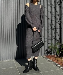 bolero set knit dress/ボレロセットニットワンピース
