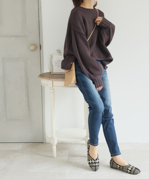 VIVIAN（ヴィヴィアン）の「モチーフ付きチャイナシューズ　ZOZOTOWN+オフィシャルサイト限定商品（バレエシューズ・レディース・クリアブラック/ブルー/ナチュラル/ブラック・S/M/L/LL）」の16枚目の写真