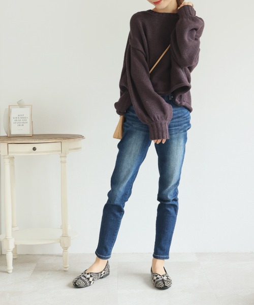 VIVIAN（ヴィヴィアン）の「モチーフ付きチャイナシューズ　ZOZOTOWN+オフィシャルサイト限定商品（バレエシューズ・レディース・クリアブラック/ブルー/ナチュラル/ブラック・S/M/L/LL）」の17枚目の写真