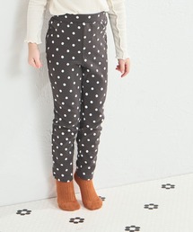 pairmanon | ユニセックス レギンス パンツ 総柄プリント 無地(その他パンツ)