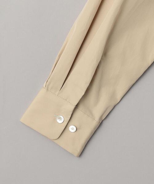 JANESMITH(ジェーンスミス)の「<JANE SMITH>ノットカラー シャツ -ウォッシャブル-(シャツ/ブラウス・レディース・ベージュ・38)」の7枚目の写真