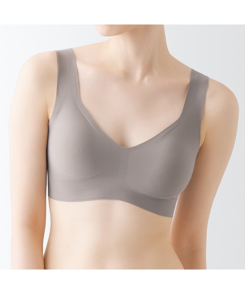 ひびきにくいハーフトップブラジャー（ブラジャー）｜無印良品（ムジル