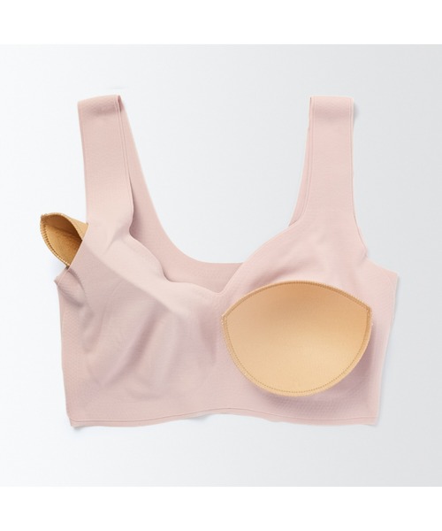 ひびきにくいハーフトップブラジャー（ブラジャー）｜無印良品