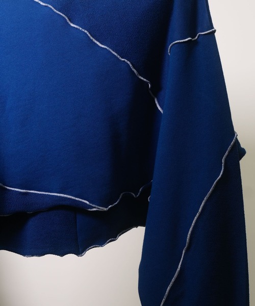 RAGEBLUE（レイジブルー）の「メロウデザインスウェット（スウェット・レディース・ホワイト/ブラック/ブルー・FREE）」の11枚目の写真