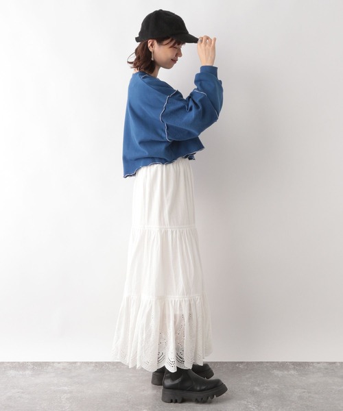 RAGEBLUE（レイジブルー）の「メロウデザインスウェット（スウェット・レディース・ホワイト/ブラック/ブルー・FREE）」の15枚目の写真