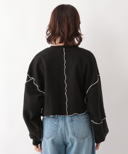 RAGEBLUE（レイジブルー）の「メロウデザインスウェット（スウェット・レディース・ホワイト/ブラック/ブルー・FREE）」の18枚目の写真