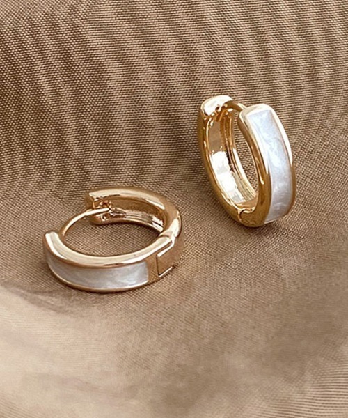 Coo+i(クーイ)の「フープピアス(ピアス(両耳用)・レディース・ゴールド・FREE)」の6枚目の写真