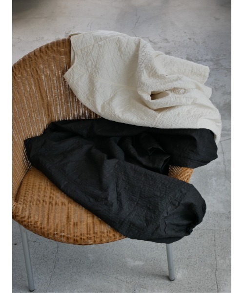 TRUNC（トランクエイティーエイト）の「Jacquard No Collar Jacket（ブルゾン・レディース・アイボリー/ブラック・FREE）」の21枚目の写真