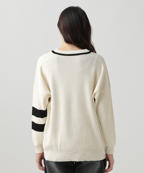 Elura(エルーラ)の「バイカラーカーディガン(カーディガン/ボレロ・レディース・ブラック/ホワイト・LARGE/MEDIUM)」の19枚目の写真