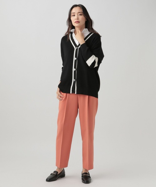 Elura(エルーラ)の「バイカラーカーディガン(カーディガン/ボレロ・レディース・ブラック/ホワイト・LARGE/MEDIUM)」の20枚目の写真