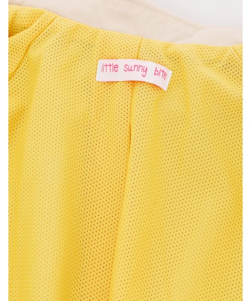 ARCHIVER（アーカイバ）の「【8】【little sunny bite】Nylon long ribbon jacket（ステンカラーコート・レディース・イエロー/ホワイト・SMALL/MEDIUM）」の15枚目の写真