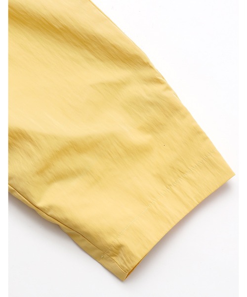 ARCHIVER（アーカイバ）の「【8】【little sunny bite】Nylon long ribbon jacket（ステンカラーコート・レディース・イエロー/ホワイト・SMALL/MEDIUM）」の22枚目の写真