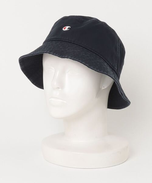 Champion(チャンピオン)の「【Champion/チャンピオン】直営限定コレクション メンズ バケットハット(ハット・メンズ・ブラック/ネイビー/ラベンダー/その他21/ブルーグレー・LARGE/MEDIUM)」の4枚目の写真