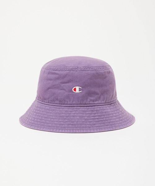 Champion(チャンピオン)の「【Champion/チャンピオン】直営限定コレクション メンズ バケットハット(ハット・メンズ・ブラック/ネイビー/ラベンダー/その他21/ブルーグレー・LARGE/MEDIUM)」の1枚目の写真