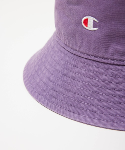Champion(チャンピオン)の「【Champion/チャンピオン】直営限定コレクション メンズ バケットハット(ハット・メンズ・ブラック/ネイビー/ラベンダー/その他21/ブルーグレー・LARGE/MEDIUM)」の14枚目の写真