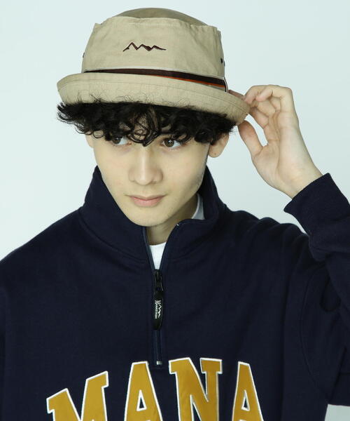 MANASTASH(マナスタッシュ)の「MANASTASH/マナスタッシュ/MS PORKPIE HAT/ポークパイハット(ハット・メンズ・カーキ/グリーン/その他・L/M)」の8枚目の写真