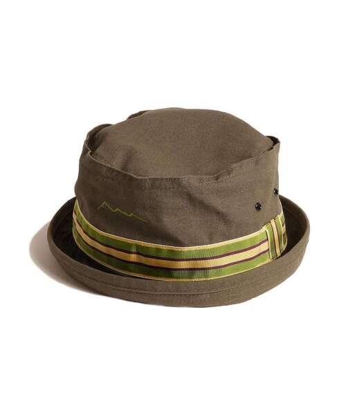 MANASTASH(マナスタッシュ)の「MANASTASH/マナスタッシュ/MS PORKPIE HAT/ポークパイハット(ハット・メンズ・カーキ/グリーン/その他・L/M)」の4枚目の写真