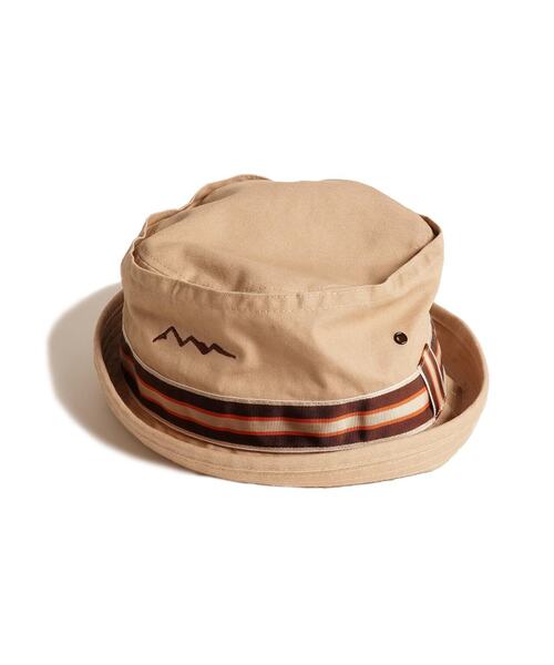 MANASTASH(マナスタッシュ)の「MANASTASH/マナスタッシュ/MS PORKPIE HAT/ポークパイハット(ハット・メンズ・カーキ/グリーン/その他・L/M)」の5枚目の写真
