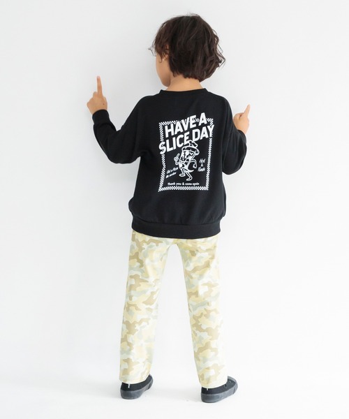 DRC branshes（ディーアールシーブランシェス）の「【WEB限定/DRC】bコレグラフィックトレーナー_スウェット_ライトオンス（スウェット・キッズ・ブラック/その他3/アイボリー/オフホワイト/その他8/ターコイズブルー/その他2/その他5/サックスブルー/その他6/その他1/その他9/マスタード/ブルー/その他7/その他4・130/120/150/90/100/140/110）」の20枚目の写真