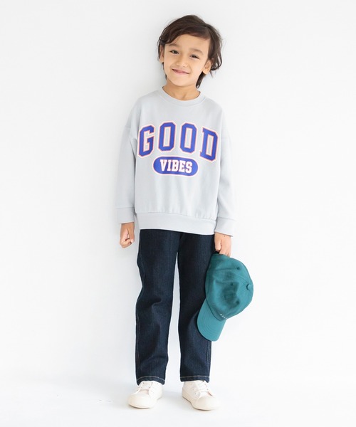 DRC branshes（ディーアールシーブランシェス）の「【WEB限定/DRC】bコレグラフィックトレーナー_スウェット_ライトオンス（スウェット・キッズ・ブラック/その他3/アイボリー/オフホワイト/その他8/ターコイズブルー/その他2/その他5/サックスブルー/その他6/その他1/その他9/マスタード/ブルー/その他7/その他4・130/120/150/90/100/140/110）」の19枚目の写真