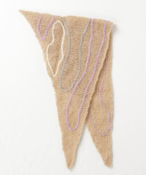 ROYAL FLASH（ロイヤルフラッシュ）の「cie / シー/contour scarf（ストール/ショール・レディース・ホワイト/グレー/ベージュ・F）」の3枚目の写真