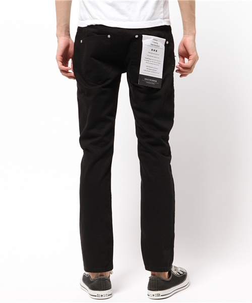 VENCEEXCHANGE（ヴァンスエクスチェンジ）の「クラッシュパンツ          （デニムパンツ・メンズ・ホワイト/ブラック・MEDIUM/SMALL/LARGE）」の9枚目の写真