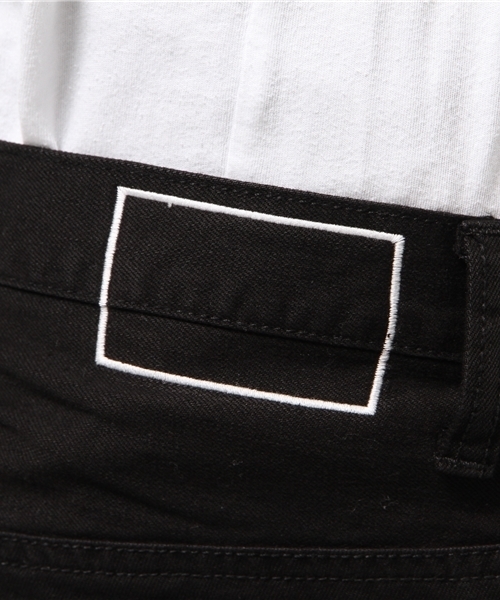 VENCEEXCHANGE（ヴァンスエクスチェンジ）の「クラッシュパンツ          （デニムパンツ・メンズ・ホワイト/ブラック・MEDIUM/SMALL/LARGE）」の14枚目の写真