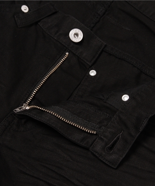 VENCEEXCHANGE（ヴァンスエクスチェンジ）の「クラッシュパンツ          （デニムパンツ・メンズ・ホワイト/ブラック・MEDIUM/SMALL/LARGE）」の5枚目の写真