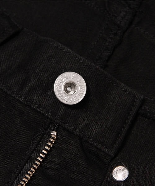 VENCEEXCHANGE（ヴァンスエクスチェンジ）の「クラッシュパンツ          （デニムパンツ・メンズ・ホワイト/ブラック・MEDIUM/SMALL/LARGE）」の6枚目の写真