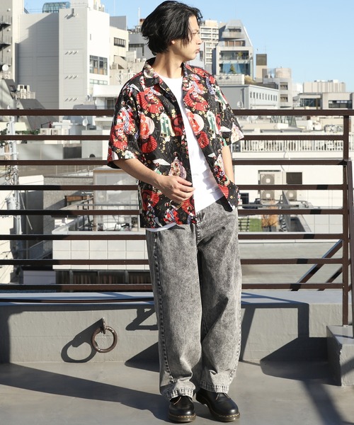 8(eight)(エイト)の「スーベニアシャツ日本製(シャツ/ブラウス・メンズ・ブラック系その他3/ブラック系その他2/ネイビー系/ネイビー系2/ブラック系その他/ホワイト系その他・MEDIUM/LARGE)」の17枚目の写真