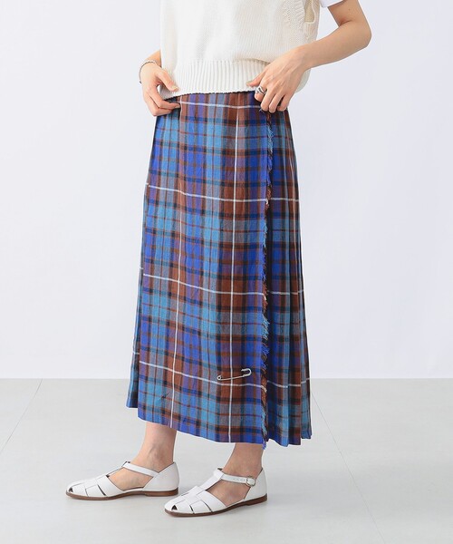 BEAMS ONEIL OF DUBLIN リネンキルトスカート 15％OFF】O'neil of Dublin リネンキルトスカート アヴォンフ