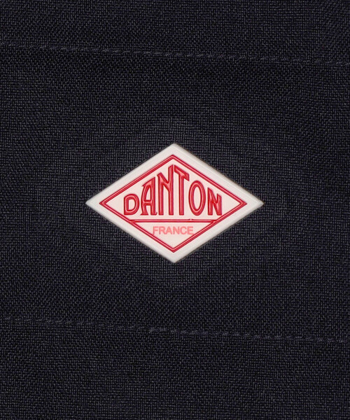 DANTON | ウールライクポリエステル ミドルダウン フードジャケット MEN