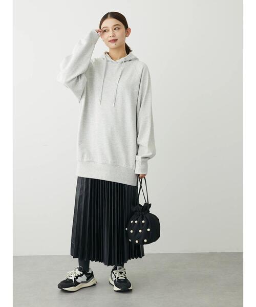 ELENCARE DUE（エレンカーレデュエ）の「・ELENCARE　DUE合成皮革プリーツスカート（スカート・レディース・ブラック・FREE）」の8枚目の写真