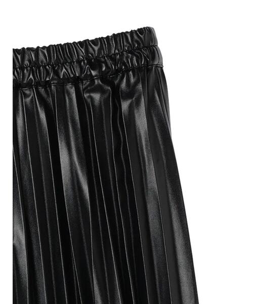 ELENCARE DUE（エレンカーレデュエ）の「・ELENCARE　DUE合成皮革プリーツスカート（スカート・レディース・ブラック・FREE）」の18枚目の写真