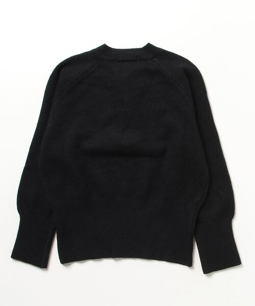 Dream garden（ドリームガーデン）の「長袖ニットトップス（ニット/セーター・レディース・オリーブ/オフホワイト/ピンク/グレー/ブラック/ベージュ・L/M）」の7枚目の写真