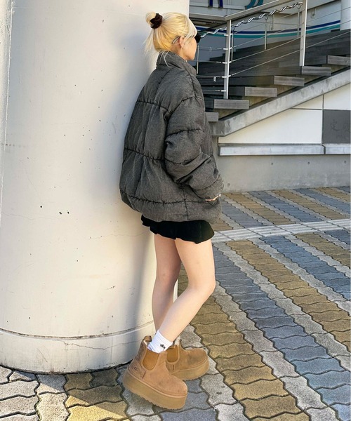 sedacle(セダクル)の「デニム中綿ブルゾン(ブルゾン・レディース・ブラック/ブルー・MEDIUM/LARGE)」の22枚目の写真