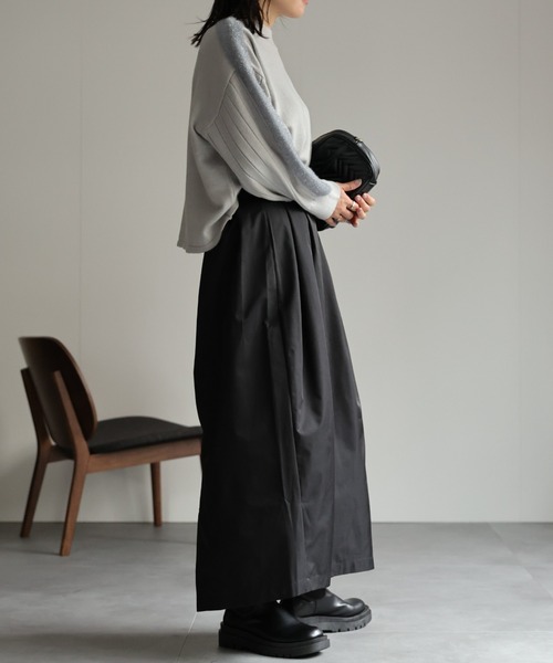 ap retro（アプレトロ）の「ハイウエストコクーンスカート/バルーンシルエット（スカート・レディース・ブラック/グレー/アイボリー・SMALL/MEDIUM）」の17枚目の写真